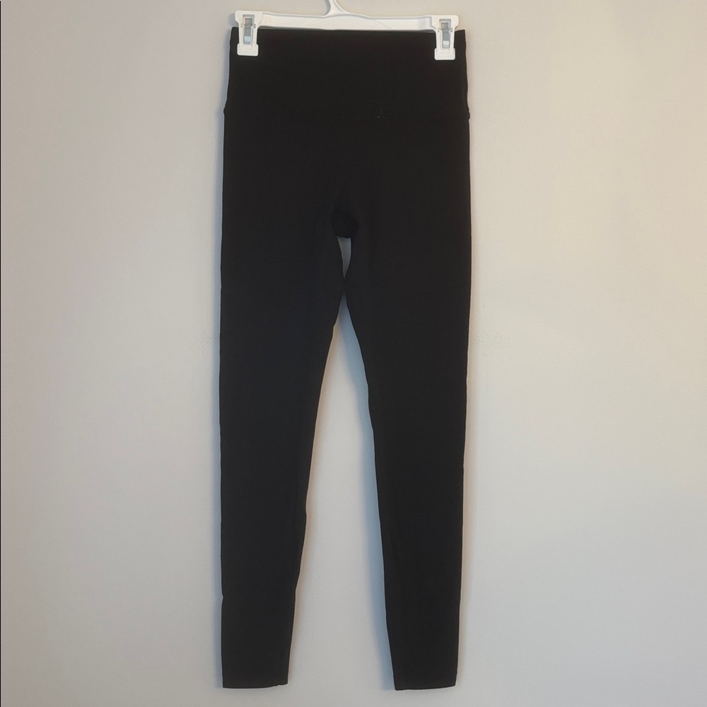 Quince Black Power Up High Rise Training Legging Size Small NWOT